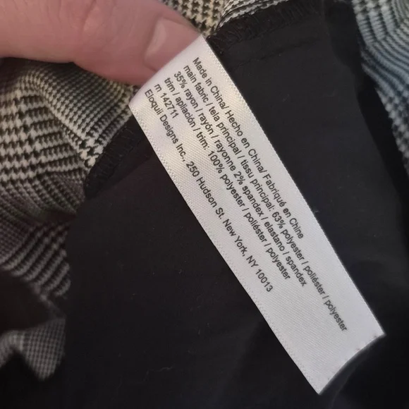 Eloquii plaid wide leg pants 24w - Picture 5 of 11